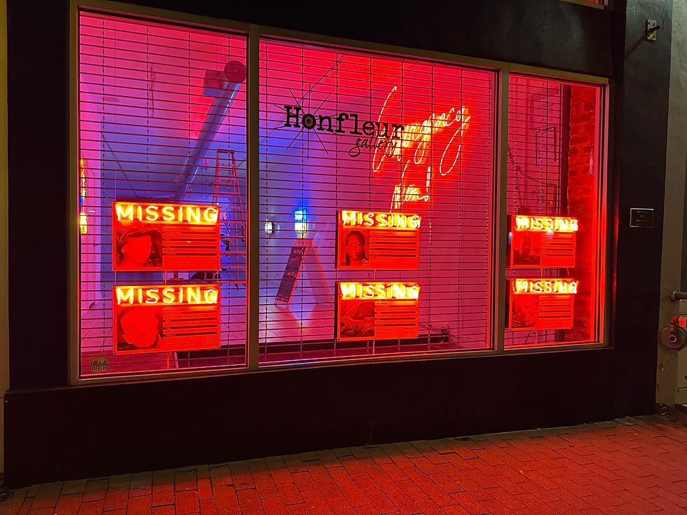 Missing Persons, Gallery window
