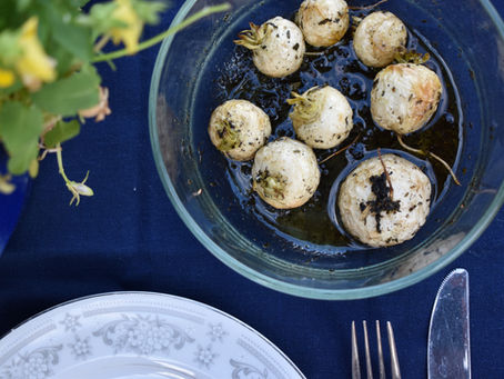 Herb-Rubbed Soft Radishes