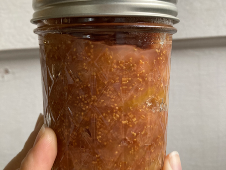Award-Winning Fig and Bay Leaf Jam