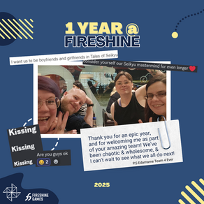 1 Year with Fireshine 🔥