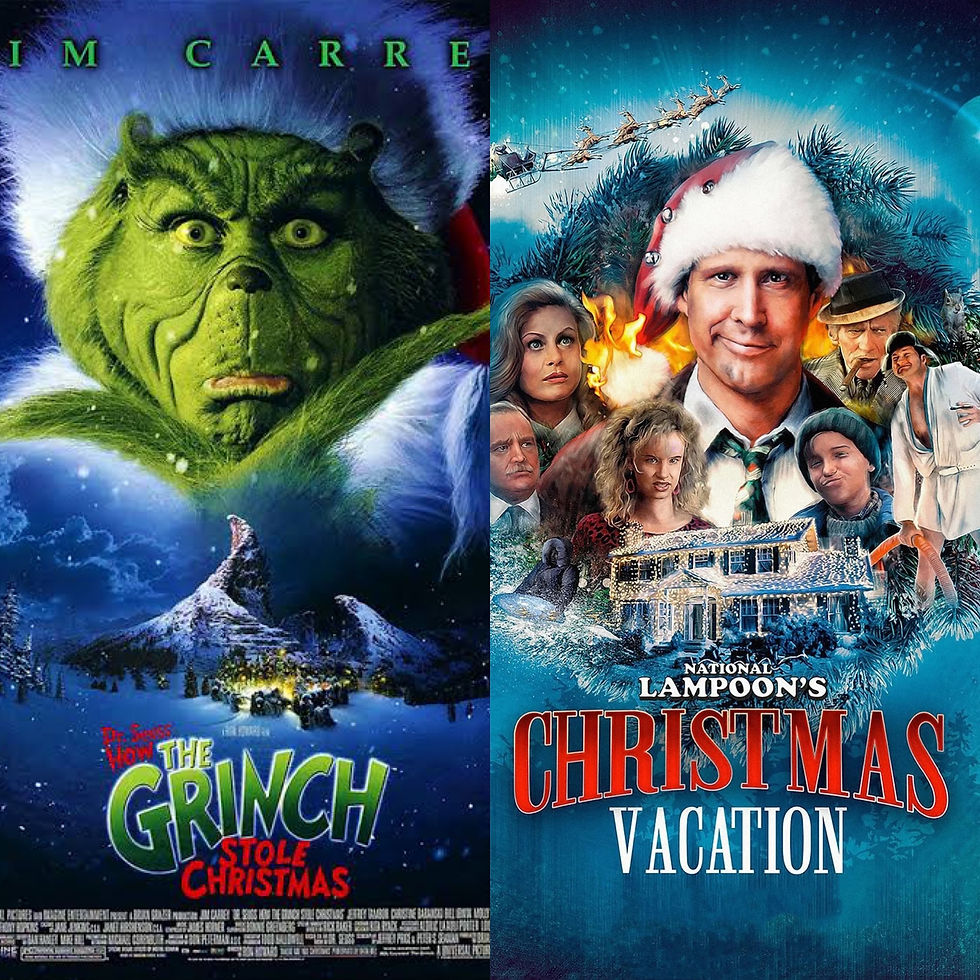 How to Grinch Stole Christmas & National Lampoon’s Christmas 