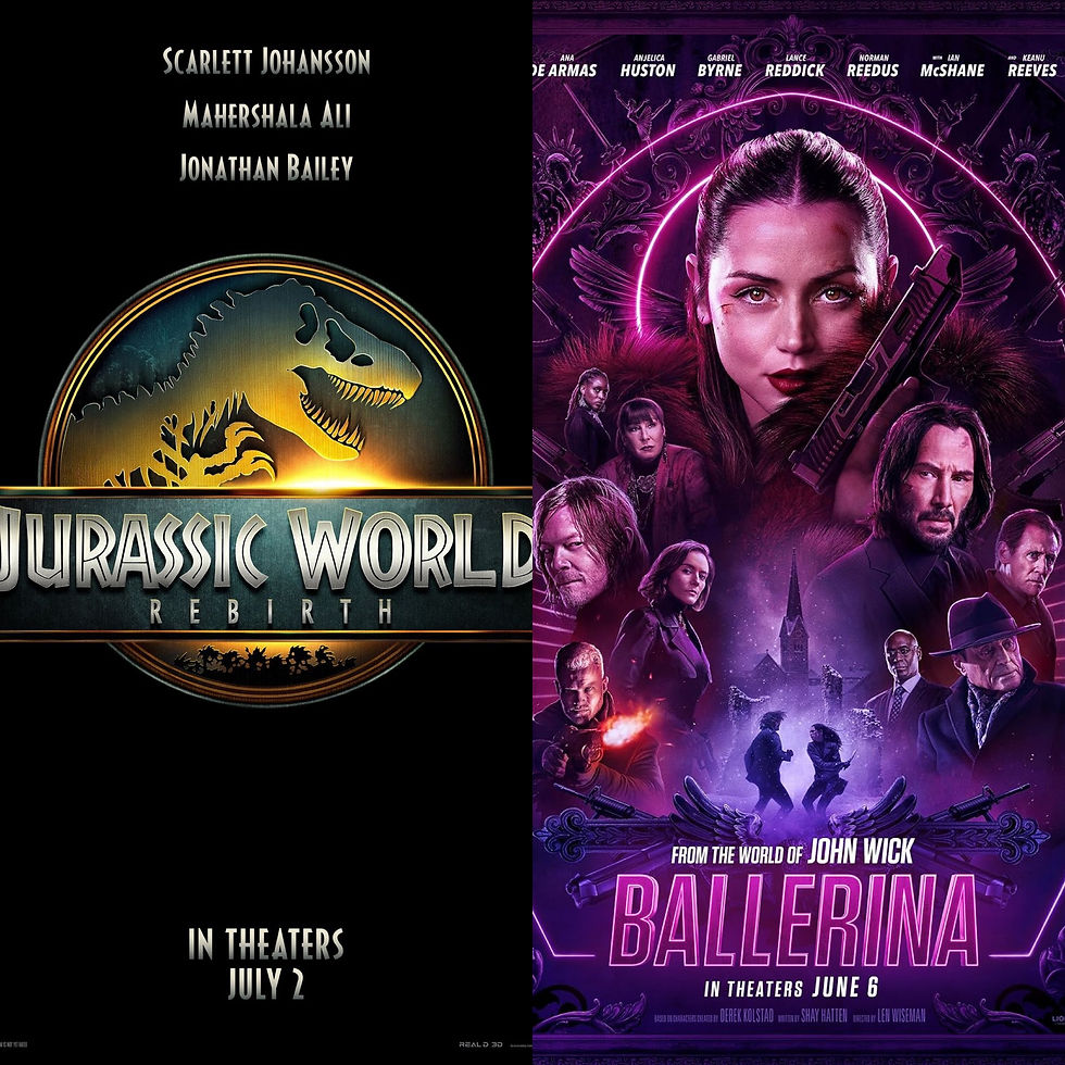 Jurassic World & Ballerina 