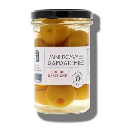 MINI POMMES RAFRAÎCHIES AU FLOC DE GASGONE
