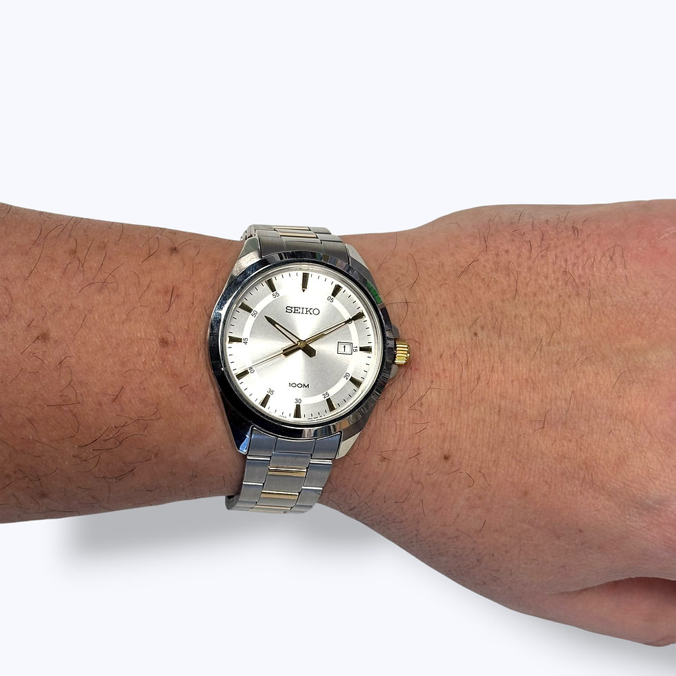 Miniatura: Seiko Neo Classic Quartz da uomo, modello SUR211P1