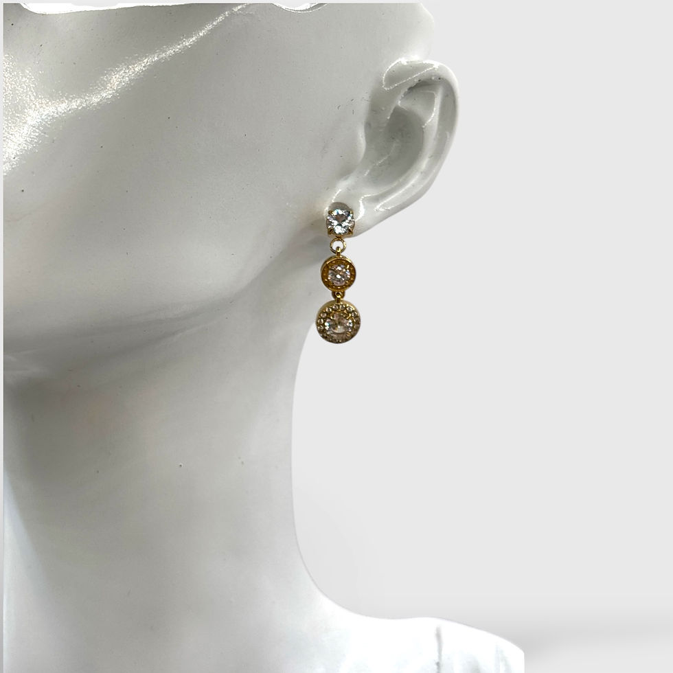 Orecchini Pendenti Luce a Cascata