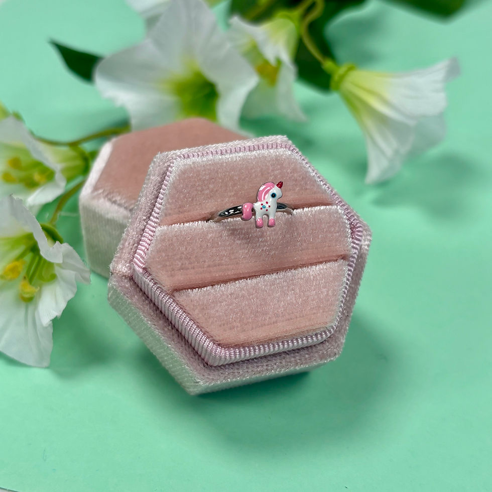 Anello con Unicorno Style