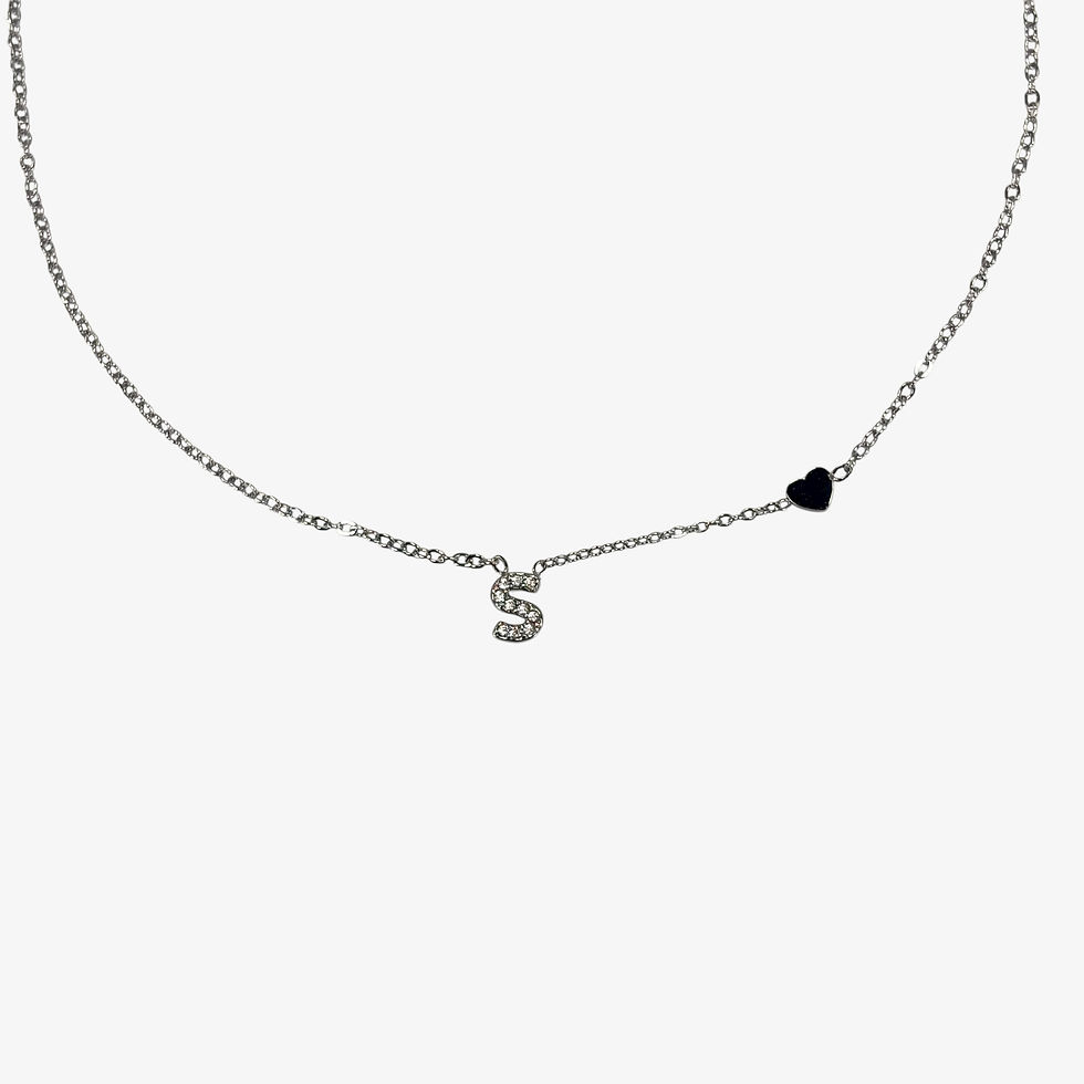 Collana Shine Your Letter Silver