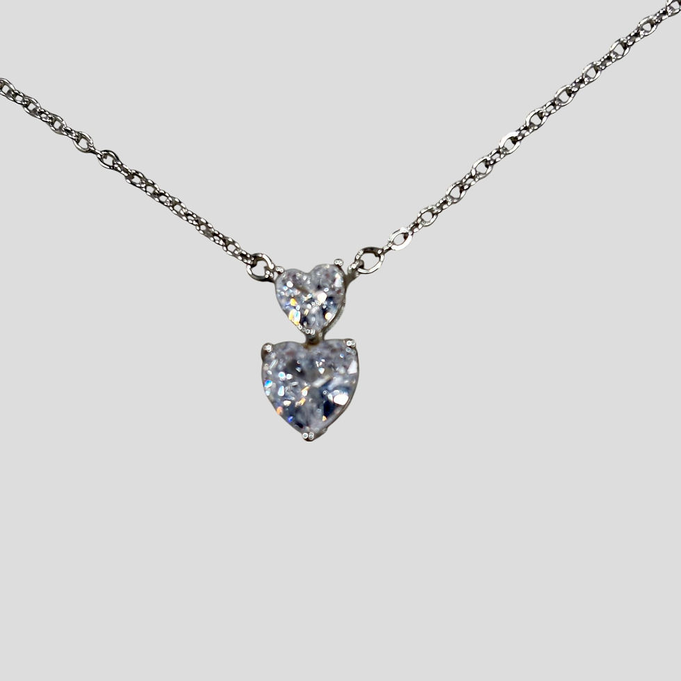 Miniatura: Collana Doppio Cuore