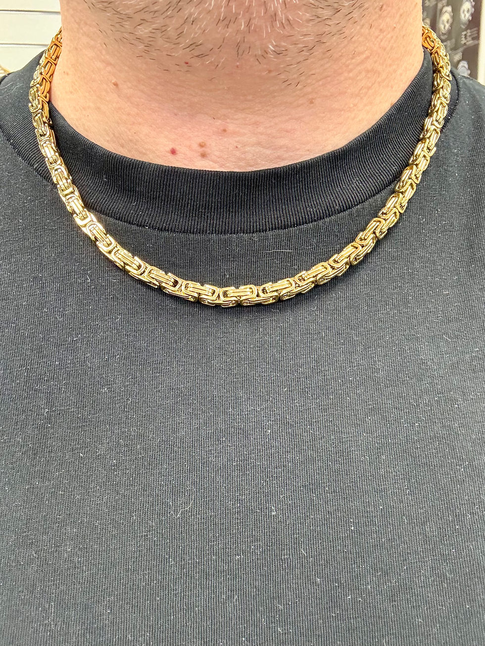 Miniatura: Collana Catena Intrecciata