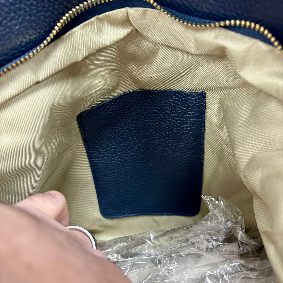 Miniatura: Spaziosa Borsa o Zaino vera pelle Made in Italy