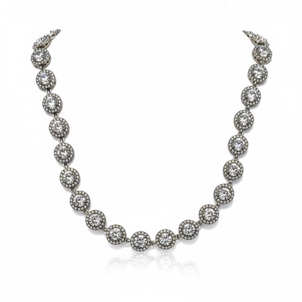 Collana Tennis Luce Infinita