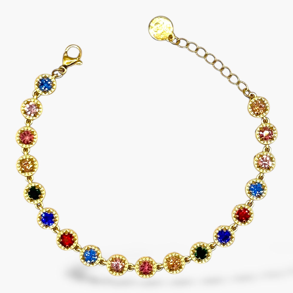 Bracciale Tennis "Luce Infinita Color"