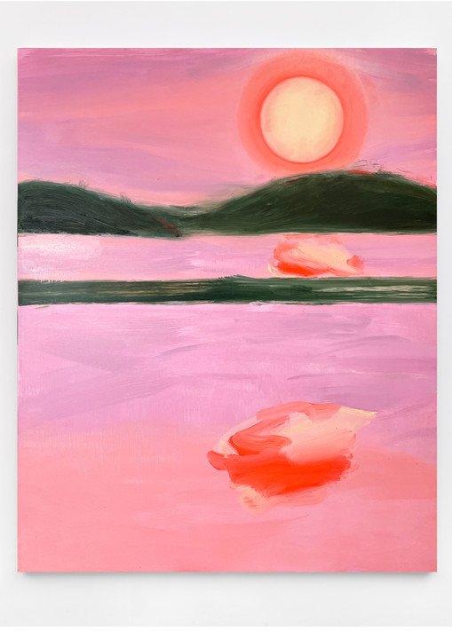 Nicole Wittenberg Sunset 12, 2022 Oil on canvas 60 x 48 inches