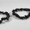 Miniature : Bracelet baroque - Obsidienne noire grade A