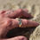 Miniature : Bague coquillages réglable - Acier inoxydable