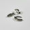 Miniature : Piercing nombril clicker ovale - Titane