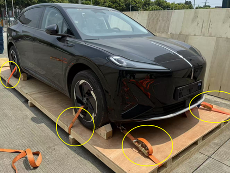 Realogistics air exported a pure EV sedan to Hamburg