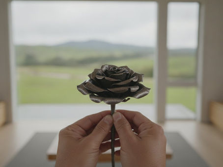 Handcrafted Metal Rose Sculpture: A Timeless Artistic Gesture for 2026