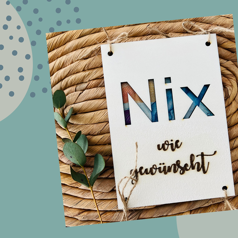 Miniaturbild: Geschenkkarte Holz Postkarte