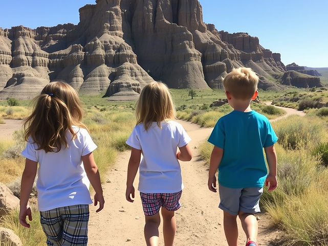 Badlands with Kids