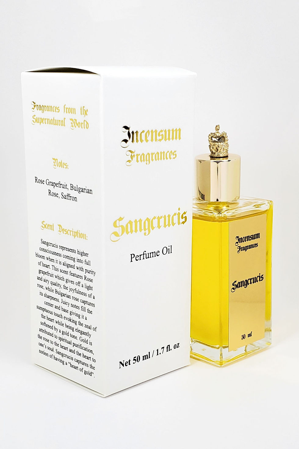Miniatura: Perfume bottle with box