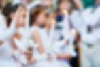 Children Holding Candles