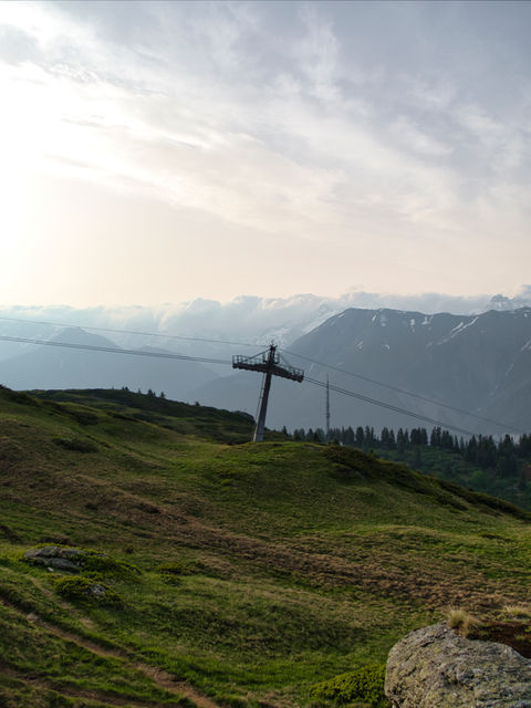 skilift-im sommer