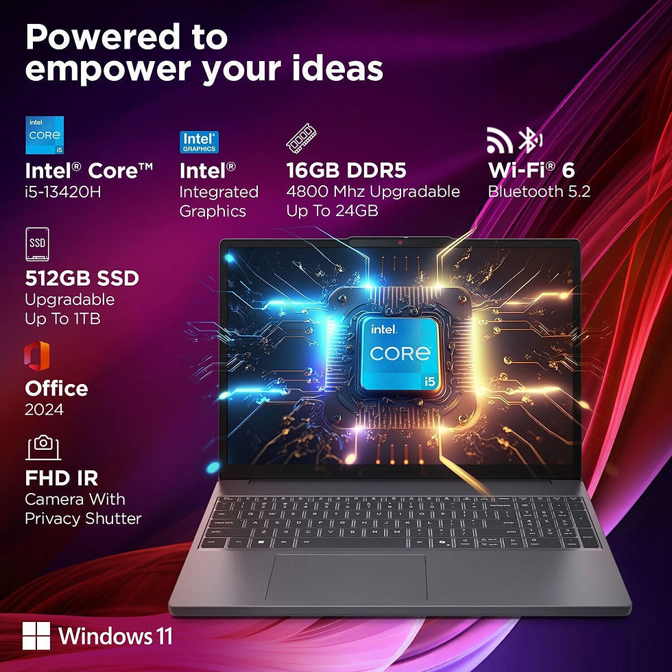 Thumbnail: Lenovo IdeaPad Slim 3 WUXGA IPS with 1Yr ADP Intel Core i5 13th Gen 13420H 