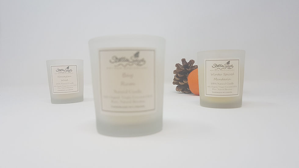 Winter Spiced Mandarin in focus