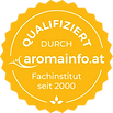 Gütesiegel - Qualifizierung durch Aromainfo