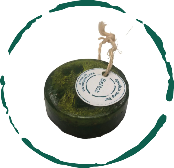 Speckless Soap Bar – Chia, Lemon, Parsley & Coconut Oil