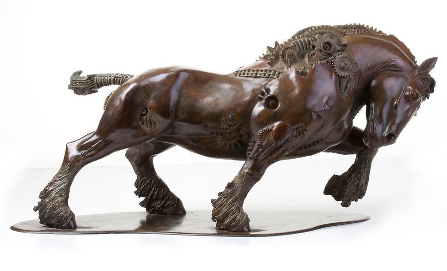 bronze "chevaleresque" profil