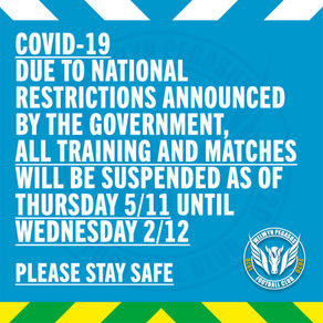 COVID-19 – SUSPENSION ANNOUNCEMENT