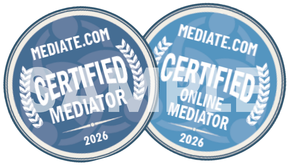 Mediation Certification Badges