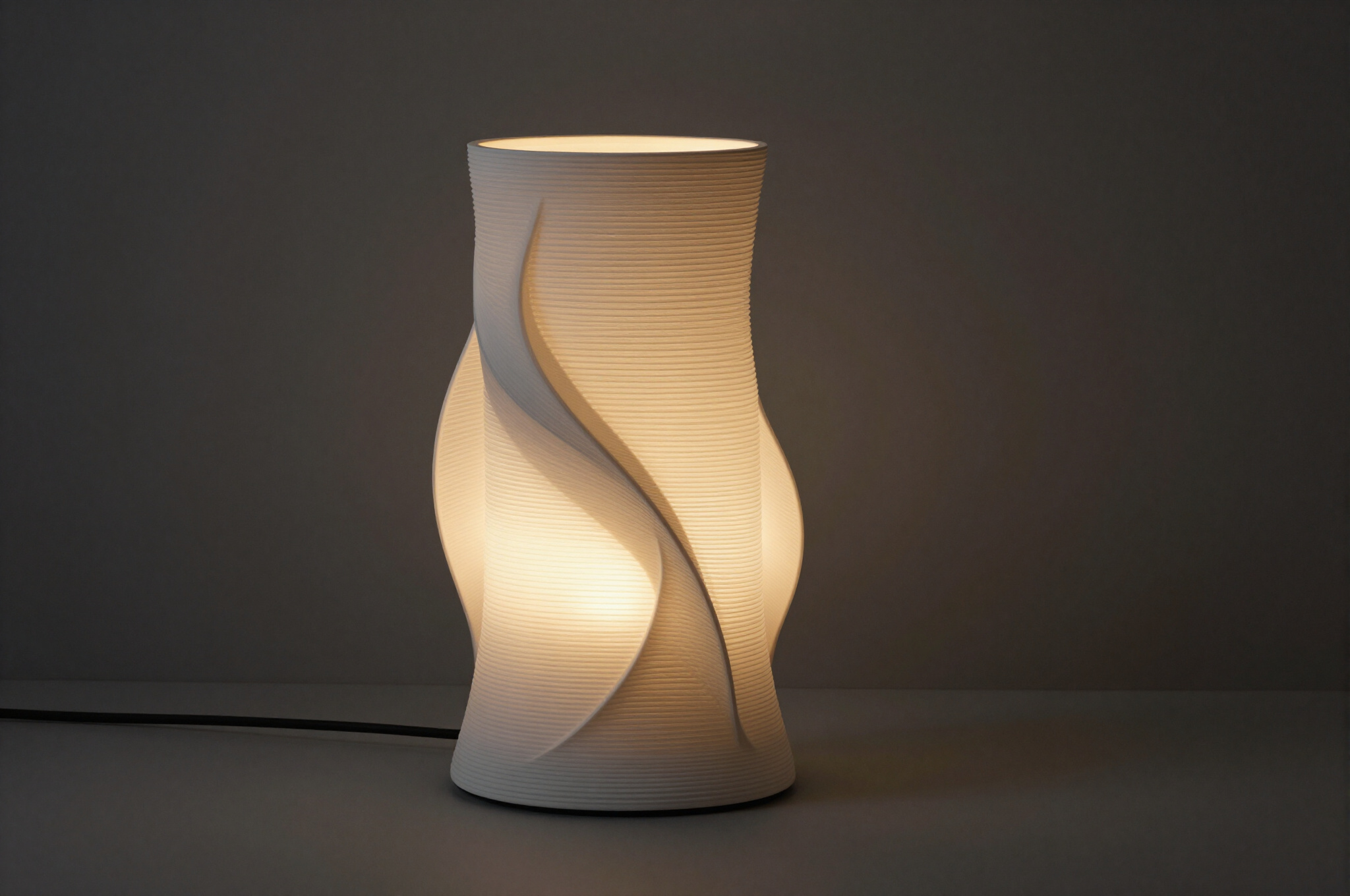Designové 3D tištěné svítidlo