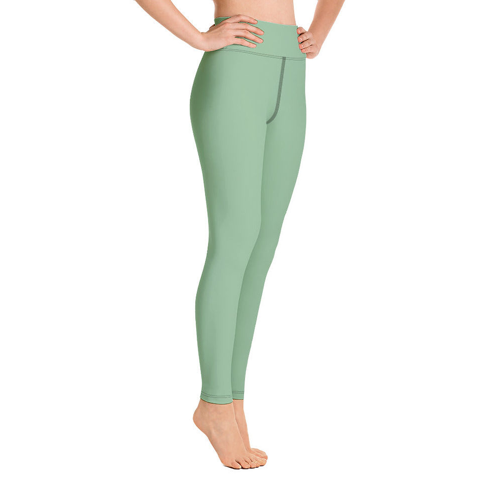 Miniatura: Women's Tropical Dark Sea's Yoga Leggings