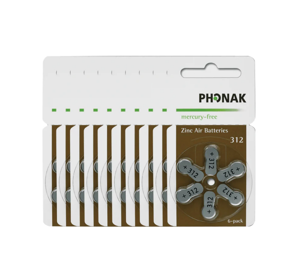 Thumbnail: Phonak Hearing Aid Batteries 312 Lancaster PA York PA Carlisle PA
