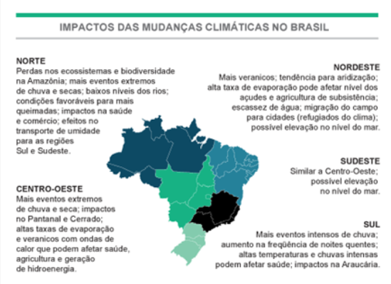 Os impactos das mudanças climáticas na biodiversidade do Brasil