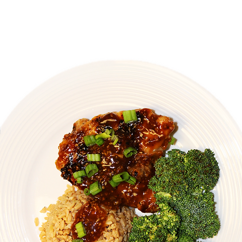 Grilled Teriyaki Chicken w Broccoli and Brown Rice Healthy Meal Prepared Meal Fit Food Healthier Choice