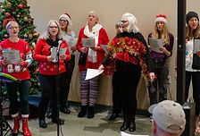 Soroptimist members on Christmas carol outing