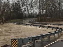 Several roads closed due to rising flood waters 