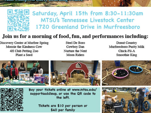 “Saddle Up” Fundraiser for the Ann Campbell Early Learning Center.