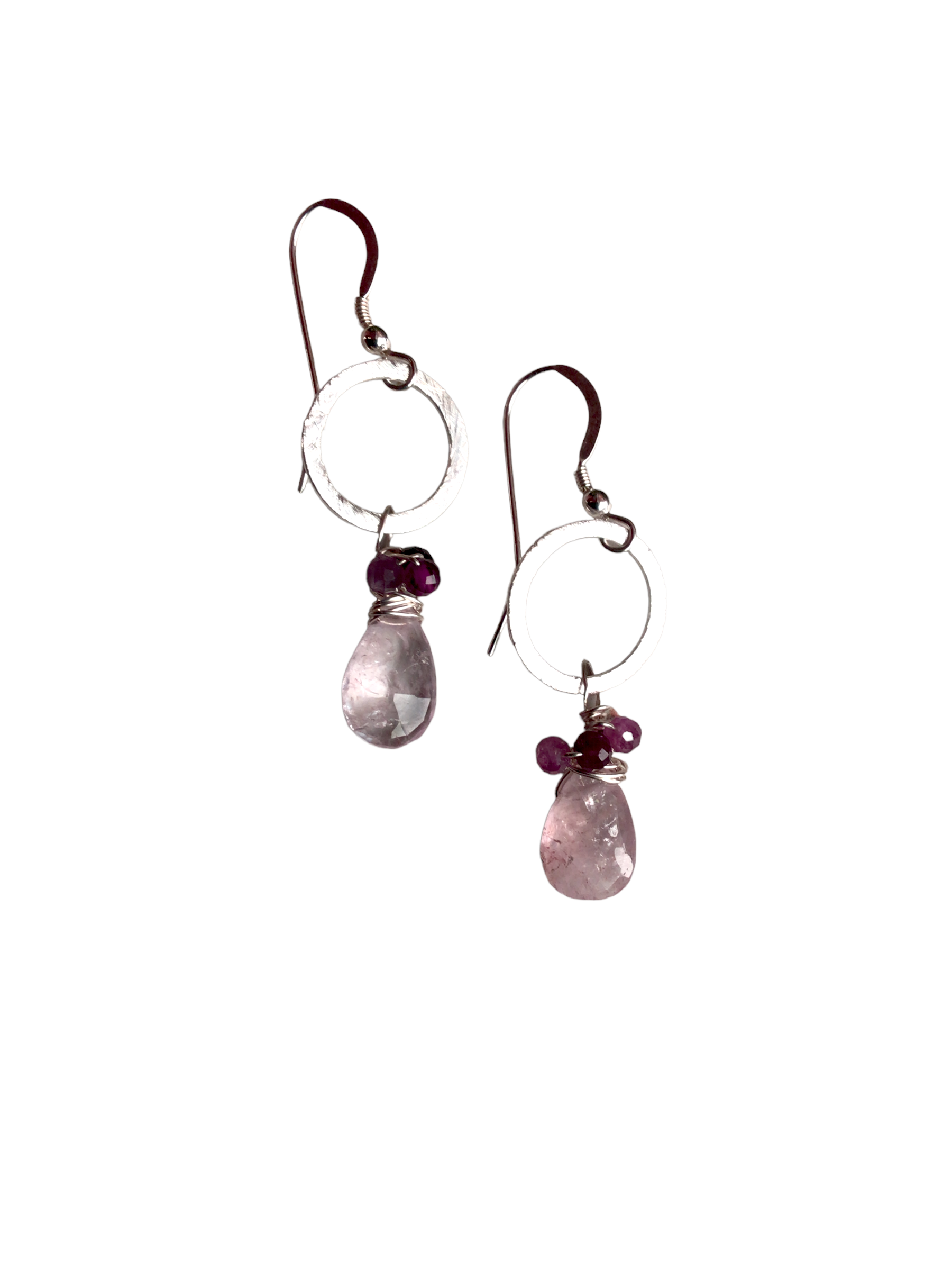 Resonant Rose Quartz Earrings 