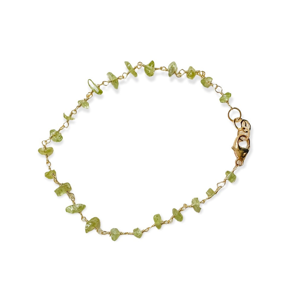 Peridot on the Vine Bracelet