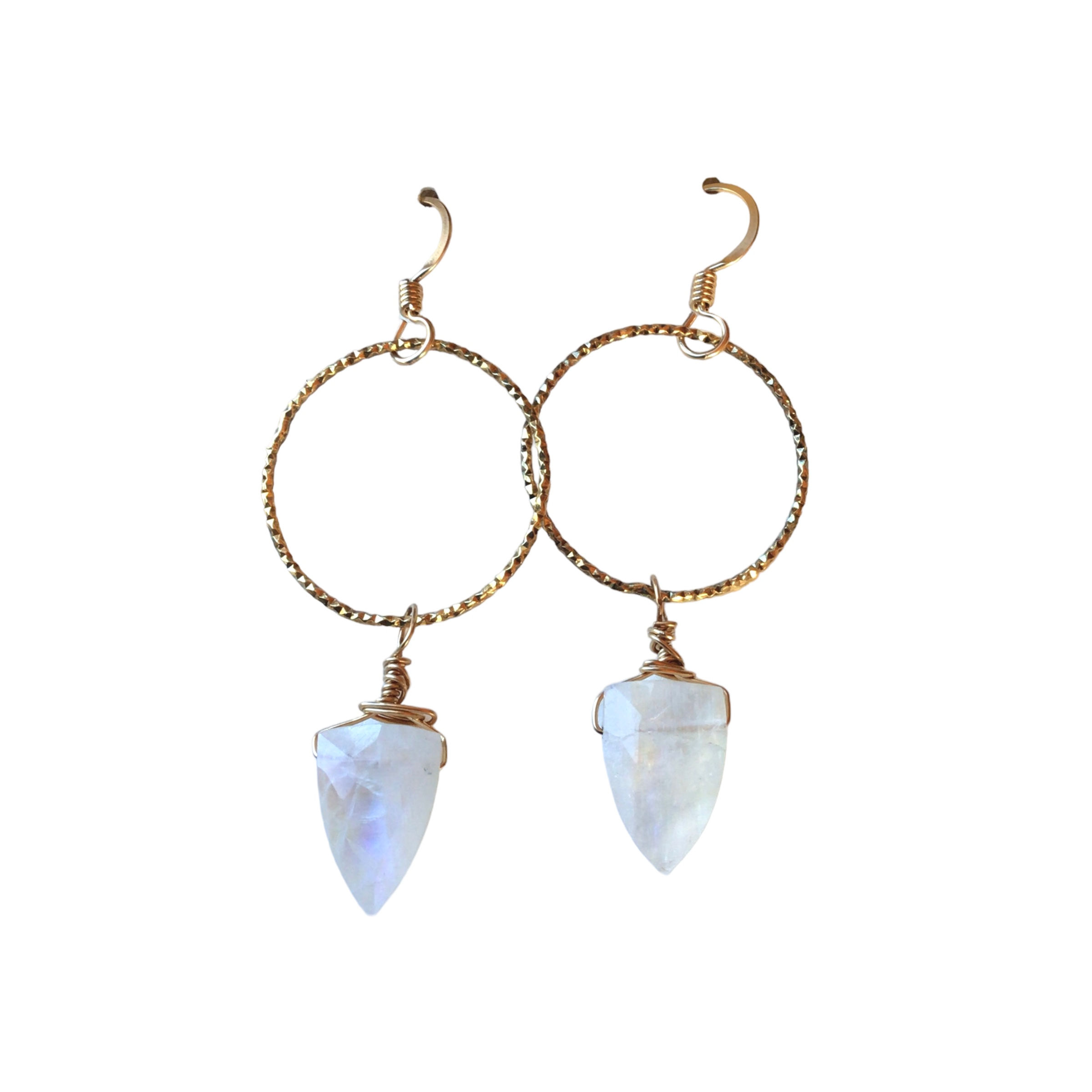 Points of the Moon Earrings