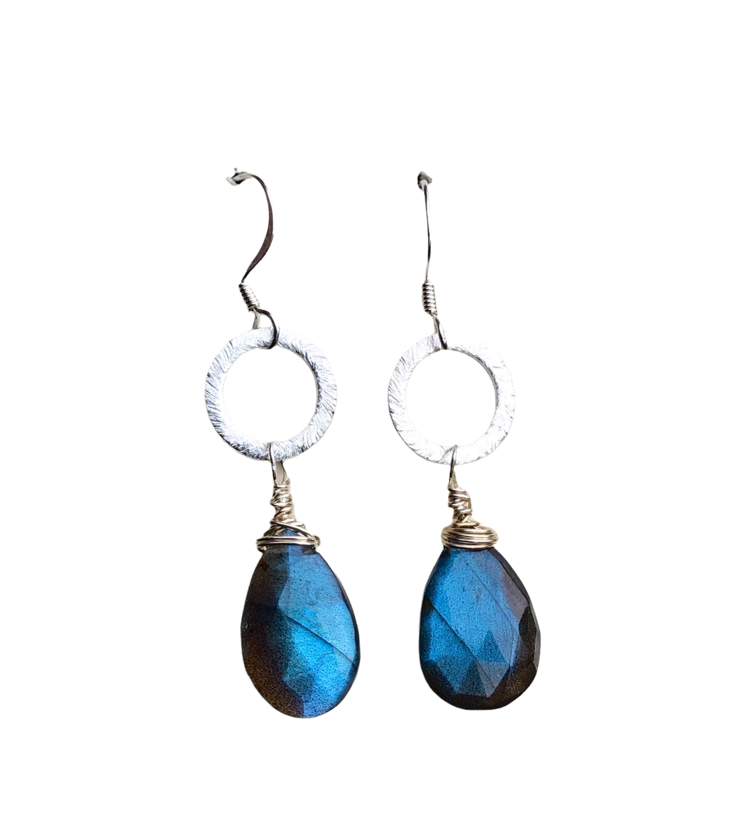 Thunder Cloud Labradorite Earrings 