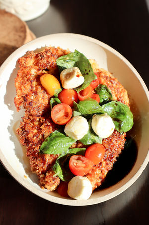 Caprese Chicken Parmesan