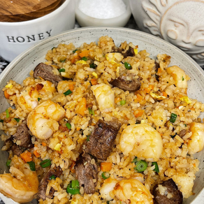 Surf + Turf Fried Rice