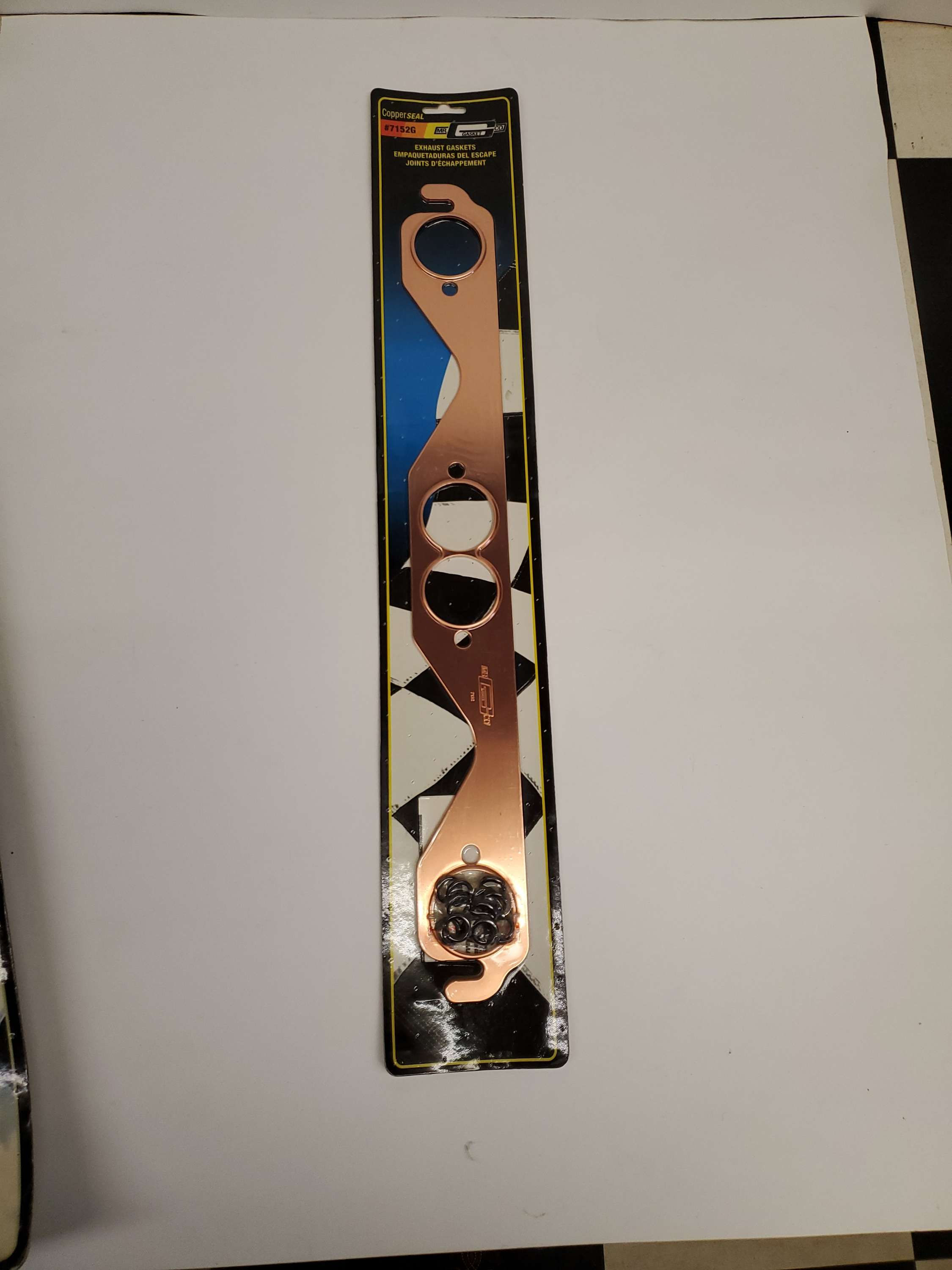 Mr.Gasket Copper Seal Chevrolet 265-400 CID 1.63"Round Port