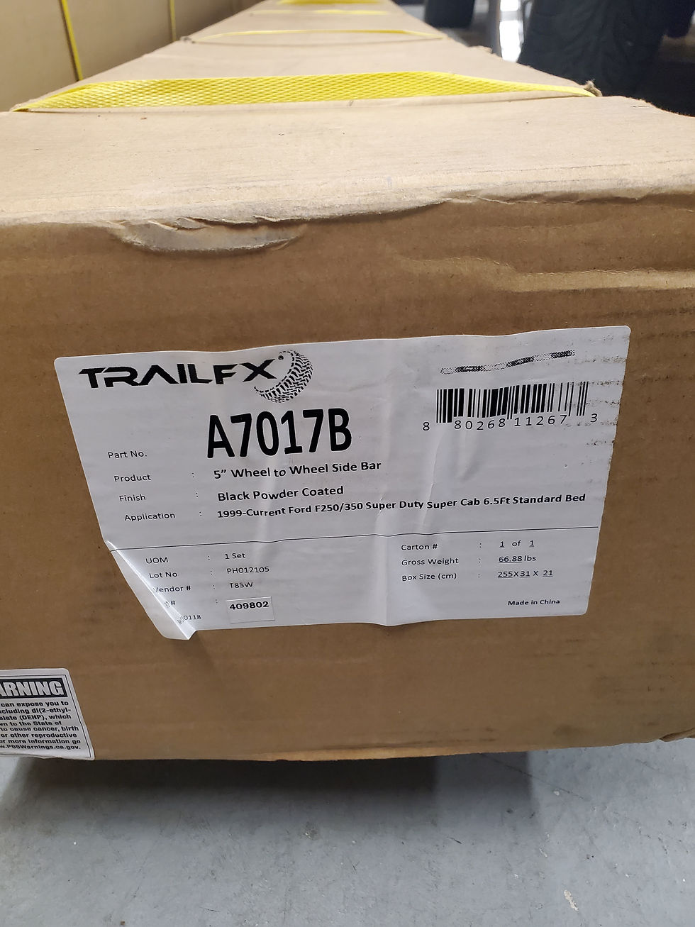 Thumbnail: TrailFX 5" Oval Wheel to Wheel Step Bars for 99-16 F250/350